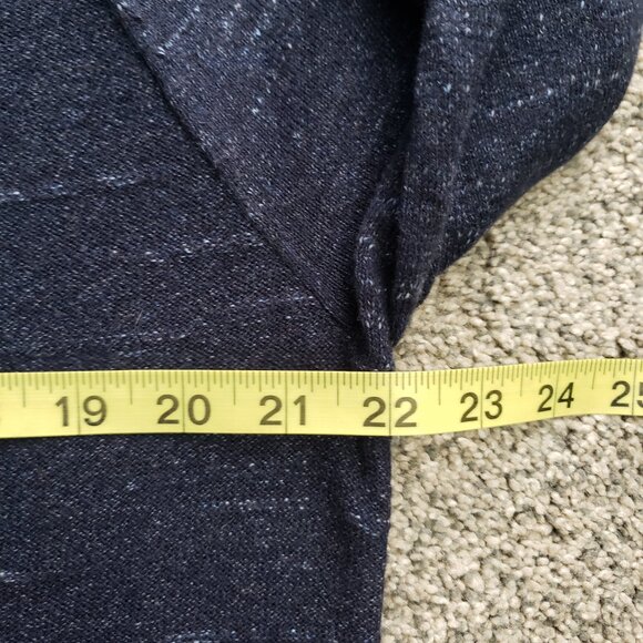 J.Crew Re-imagined Blue Variegated Sweater size Medium - Picture 5 of 11